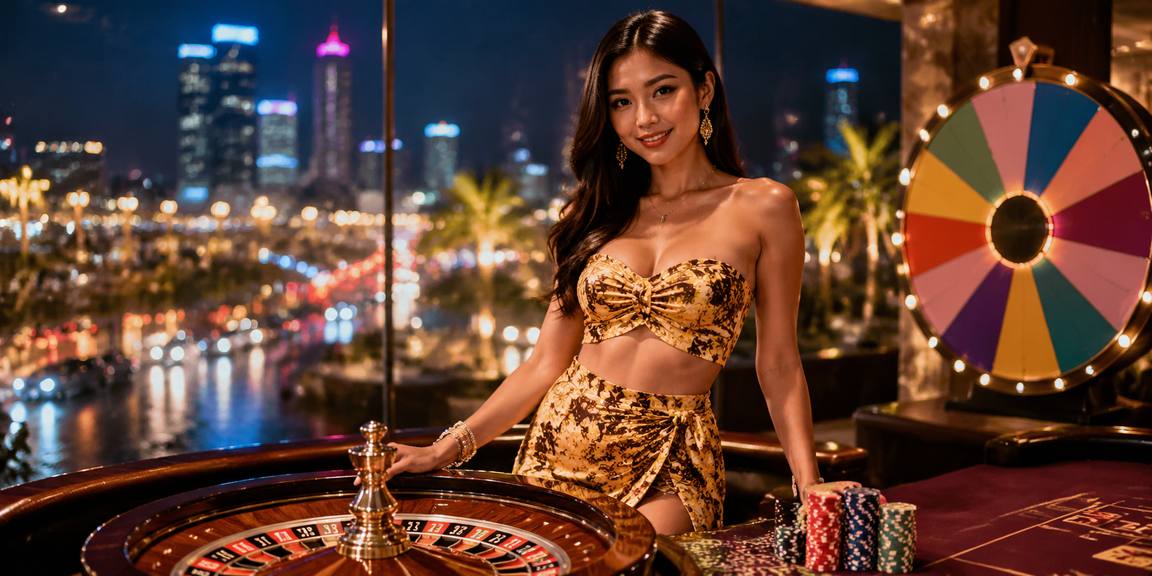 Baccarat, Roulette dan Blackjack dengan Penyiar Sebenar